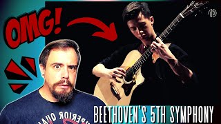 Beethovens 5th Symphony on One Guitar  Marcin Patrzalek │ FIRST TIME HEARING [upl. by Edy72]