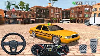 Us Taxi Driver Simulator  City Car Driving  Gadi Wala Games Car Game Android Gameplay [upl. by Gianna425]