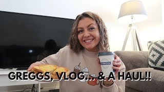 Greggs new in Shein Haul amp a mini vlog [upl. by Johannah142]