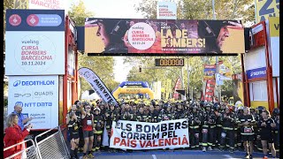 Vueling Cursa Bombers Barcelona 2024 🏃🏼👩🏼‍🚒 25è aniversari [upl. by Briny]