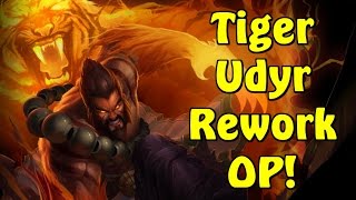 Tiger Udyr Rework  League of Legends Gameplay Guide  German [upl. by Rebane]