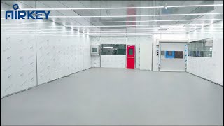 Do you think constructing traditional cleanrooms is expensive 😱Consider AIRKEY modular cleanroom🤗 [upl. by Alysia]