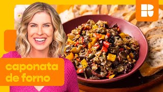 Caponata de forno  Rita Lobo  Cozinha Prática [upl. by Zetneuq]