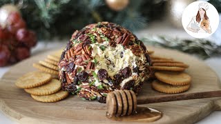 Cranberry and Pecan Cheese Ball Recipe [upl. by Otnicaj]