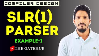 SLR 1 Parser Example 1  Simple LR Parser  SLR Parsing Table Example  Compiler Design [upl. by Audrey]