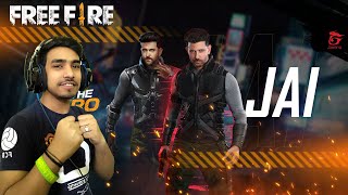 HRITHIK PLAYING FREE FIRE WITH JAI CHARACTER [upl. by Nirmak]