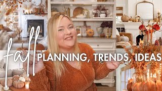 🍂LET’S TALK FALL DECOR IDEAS 2024 FALL DECOR PLANNING  FALL 2024 TRENDS amp IDEAS [upl. by Elleraj]