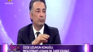 Uzm Dr İlker Solmaz  Proloterapi Tedavi Yöntemi  TV8  Özge Uzun ile Yeni Hayat [upl. by Tybald]