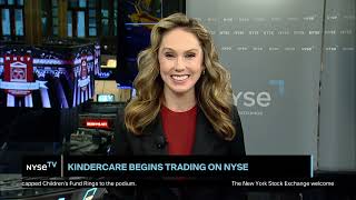 KinderCare Begans Trading on NYSE [upl. by Imit796]