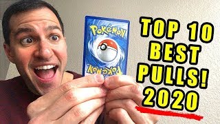 ITS TIME My Top 10 BEST Pokemon Cards Pulls 2020 Q1 [upl. by Hillard]