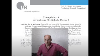 Thermodynamik  Übung 4  Carnot Prozess  Prof Motschmann [upl. by Adorne887]