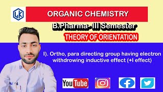 Theory of orientation of benzene  ortho para directing electron withdrawing group [upl. by Rannug]