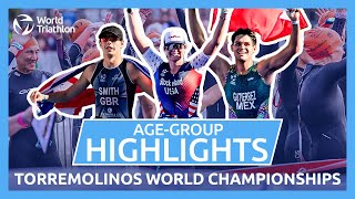 Highlights  2024 World Triathlon AgeGroup Championships TorremolinosAndalucia [upl. by Quenby]