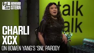 Charli xcx Comments on Bowen Yang’s “SNL” Parody [upl. by Eivets]