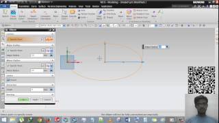 Siemens NX  Sketch Part4  Polygon Ellipse Conic [upl. by Nidnal]