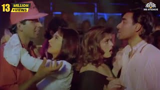 Ajay Devgan Akshay Kumar Comedy Scene In Night Club  Suhaag Action Hindi Movie [upl. by Aimik961]