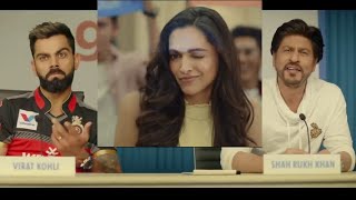 GOIBIBO IPL 2019 AD  VIRAT KOHLI SHAHRUKH KHAN DEEPIKA PADUKONE amp MANY MORE CRICKETERS [upl. by Rhody]