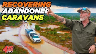 FLOODED amp Caravans Stuck in Outback Campsite with MORE RAIN COMING [upl. by Ilamad405]