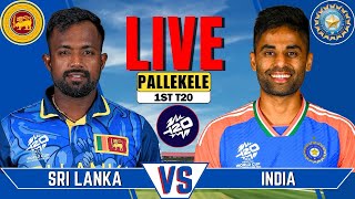 IND vs SL Live Match  Live Score amp Commentary  INDIA vs SRI LANKA 1st T20 Live [upl. by Luisa742]