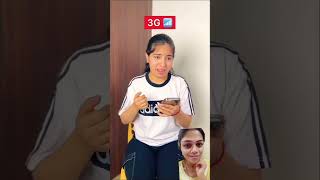 5G  4G 3G And 2G Network Competition 🤓😜 comedy funny youtube short yt short [upl. by Noyek]