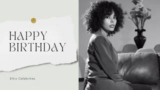 Ethiopian actress Gelila Russom  ገሊላ ርዕሶም  Birthday [upl. by Reyam]