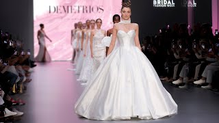 Demetrios Bridal Spring 2025  Barcelona Bridal Fashion Week [upl. by Thacker317]