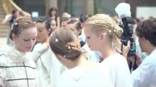 Chanel Spring Summer 2012 Backstage Beauty Video [upl. by Rodie433]