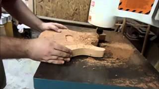 Fabricando uma Guitarra  Parte 01  G Carvalho Luthier [upl. by Aicele276]