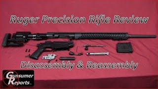 Ruger Precision Rifle Review Disassembly amp Reassembly Part 1 [upl. by Aillicsirp]