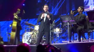 Michael Bublé  Moondance Come and Dance With Me  the Hartwall Arena Helsinki  Feb 21 2014  HD [upl. by Ahtekahs]