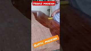 como passar verniz madeira rústica madeira rustic [upl. by Gudrin]