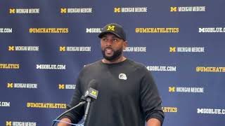 Michigan football injury updates and previewing National Championship Game rematch vs Washington [upl. by Caron]