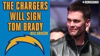 Tom Brady should leave Patriots sign with Chargers I Best NFL Free Agency Landing Spots [upl. by Eetsirk]