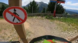 La Clusaz bikepark 2024 [upl. by Sada]