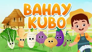 BAHAY KUBO 2020 WITH LYRICS  Animated Filipino Folk Song  Hiraya TV [upl. by Lein359]