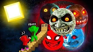 Lunar Moon 😱 Horror NextBot Maze in Minecraft  Minecraft Horror [upl. by Ennazor]