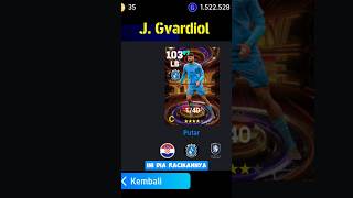 Gvardiol Max Level 103 efootball 2024 efootball shorts [upl. by Ydnic]