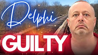 GUILTY VERDICT Richard Allen Murder Trial Delphi LIVE [upl. by Pitzer105]