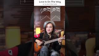 Love Is On The Way Saigon Kick 😊 tutorialgitar guitartabs guitartutorial femaleguitarist [upl. by Uoliram]