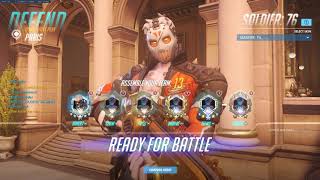 some random and funny overwatch game with soldier [upl. by Tibbetts665]