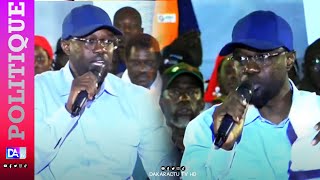 INTEGRALITE DISCOURS DU PR OUSMANE SONKO A GUEDIAWAYE EN WOLOF [upl. by Paugh]