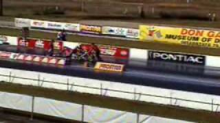 Top Fuel Chris Hand Blown OFF of Bike at 218MPH [upl. by Sanford]