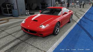 FORZA Motorsport 7  2002 Ferrari 575M Maranello  Car Show Speed Crash Test [upl. by Nylrehs]