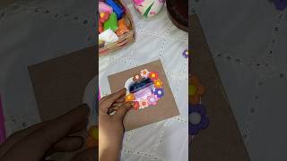 Super clay mirror craft🎀super claymirror artcraftdiy mirrorcute mirror craftsuper clay art🥰 🎀🌸 [upl. by Etteiluj38]