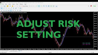 How to adjust risk setting on Oryx bot MT5 [upl. by Eremahs]