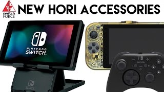 Nintendo Switch  NEW HORI ACCESSORIES FIRST OFFICIAL ACCESSORIES [upl. by Annavoig]