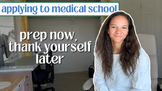 5 Things to Do NOW if Applying to Medical School Next Cycle [upl. by Inerney956]