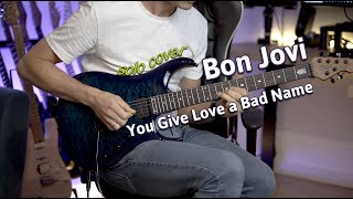 You Give Love A Bad Name  Solo Cover  Bon Jovi  by Lucjan Siedlarczyk [upl. by Asiuqram]