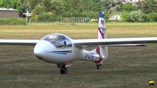 Glider aerobatics at Flugtag Walldorf 2018 [upl. by Snashall96]