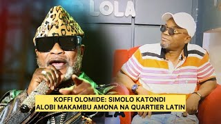 Koffi Olomide Simolo Katondi alobi makambu amona na Quartier Latin [upl. by Modnar]